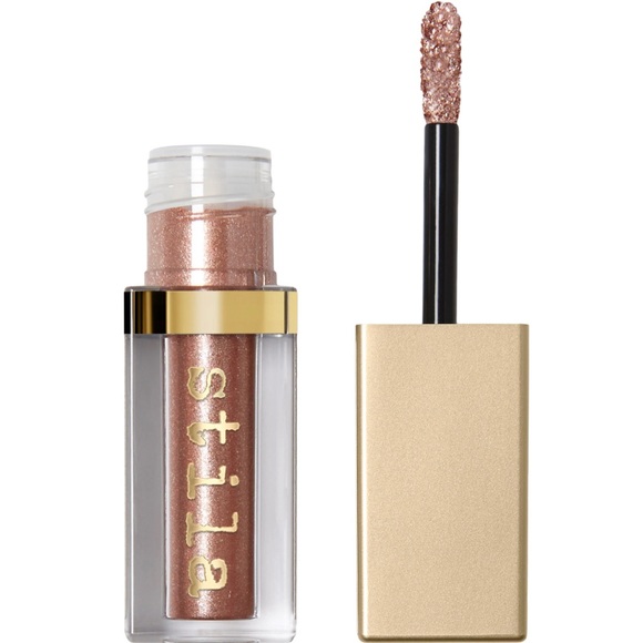 stila Glitter & Glow Liquid Eye Shadow in Rose Gold Retro, Full Size. - Picture 1 of 4